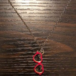 Fun sunglasses pendant necklace